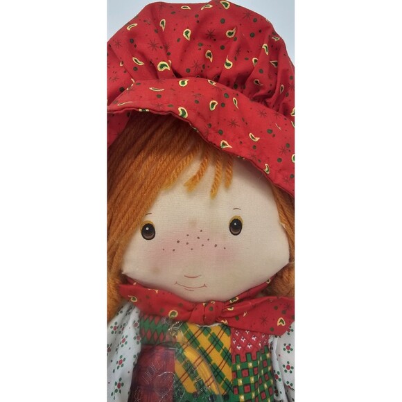Vintage 1988 Holly Hobbie Christmas Collector's Edition 20" Doll - Picture 2 of 10